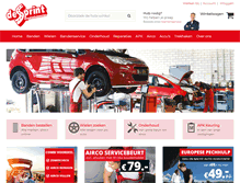 Tablet Screenshot of desprint.nl